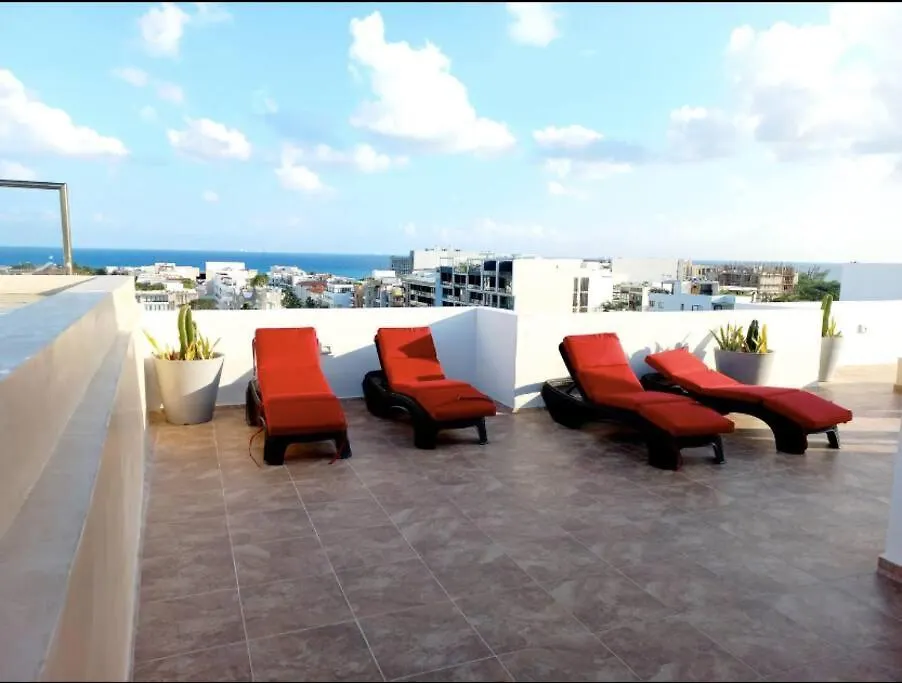 5A Lia 12 Studio 1 Block From 5 Av Wifi 60 Mbs Playa del Carmen Apartment