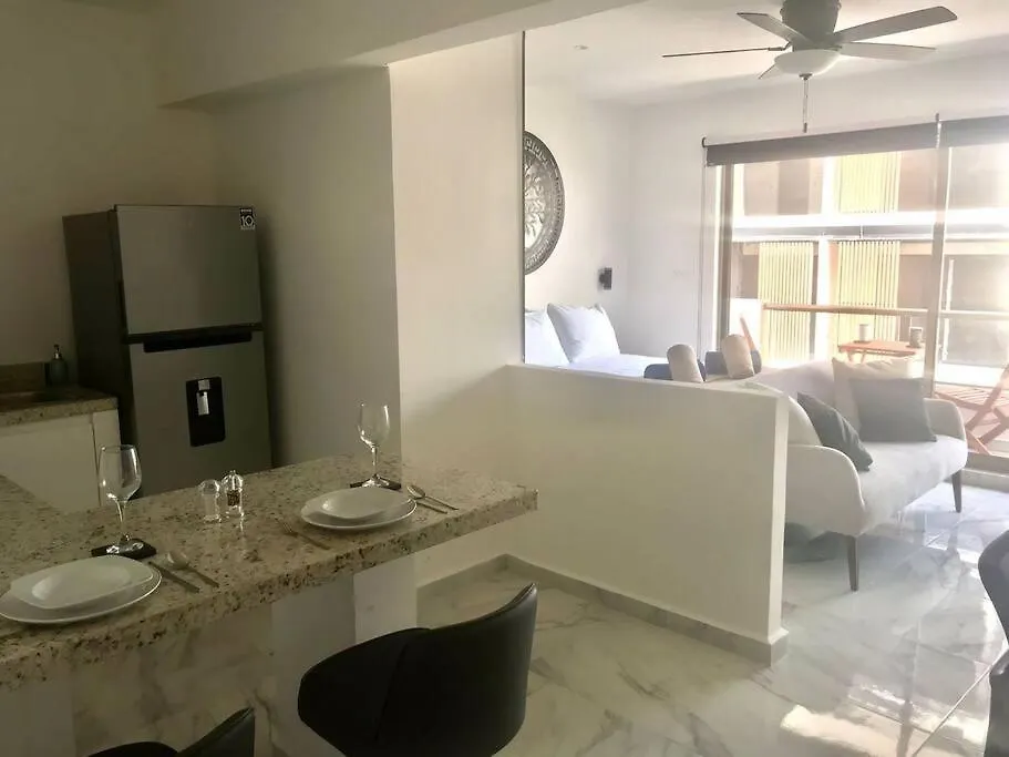 5A Lia 12 Studio 1 Block From 5 Av Wifi 60 Mbs Playa del Carmen 0*,